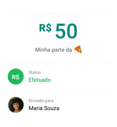 WhatsApp recurso pagamento e envio e recebimento de dinheiro