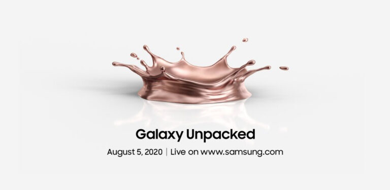 Galaxy Unpacked agosto 2020