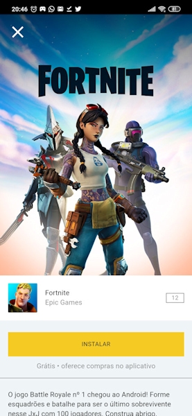 Como instalar Fortnite no Android