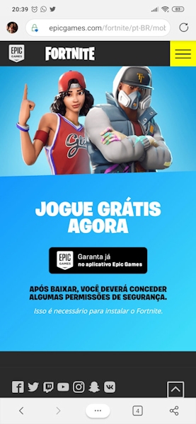 Como instalar Fortnite no Android