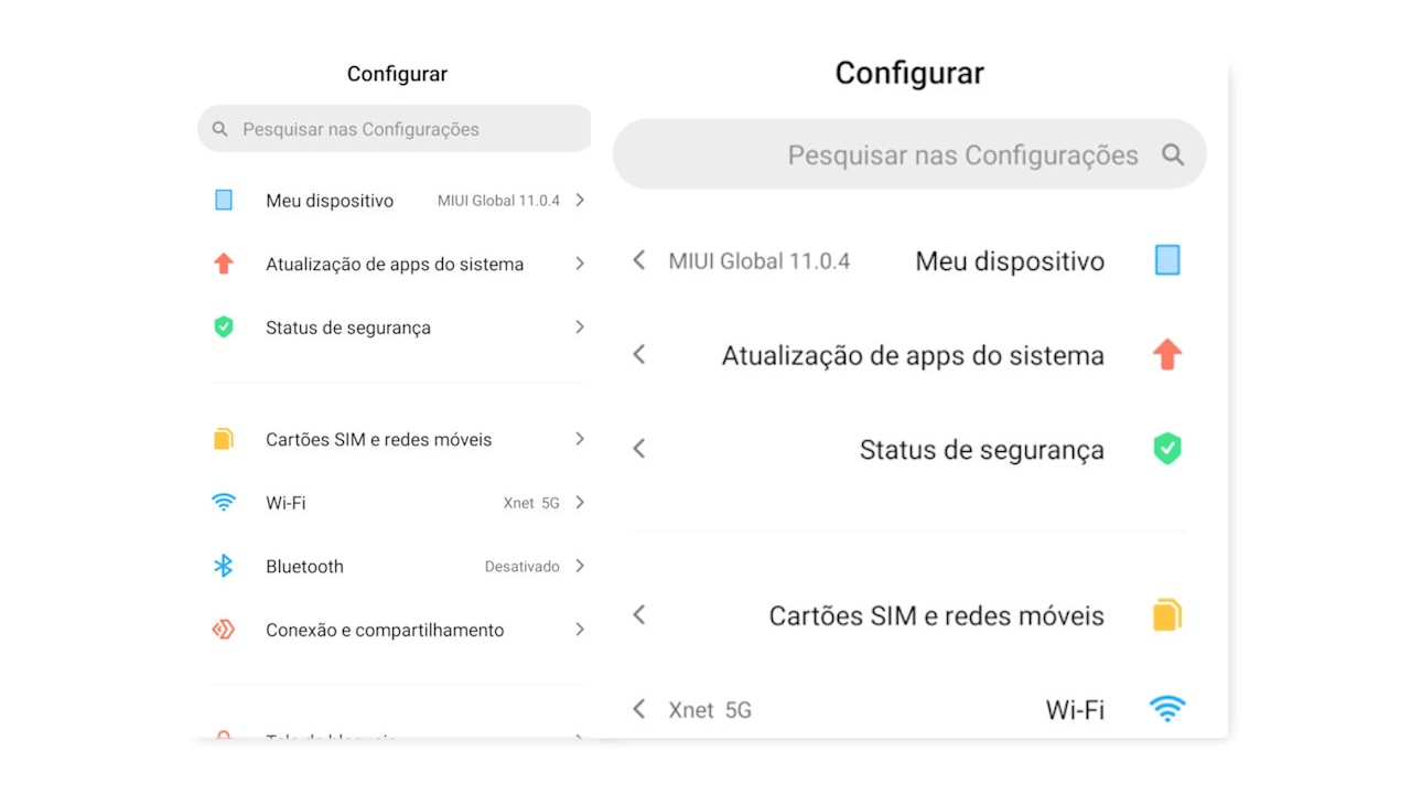 Ativar modo canhoto nos Xiaomi, Redmi, Poco e Black Shark