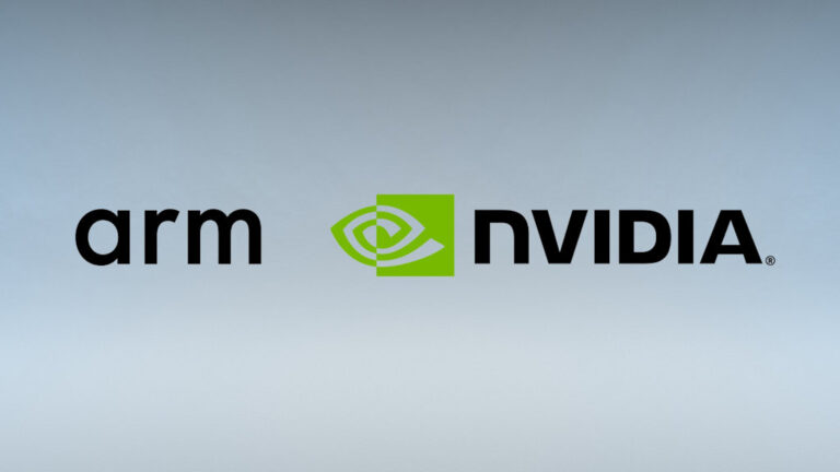 ARM e Nvidia Logo