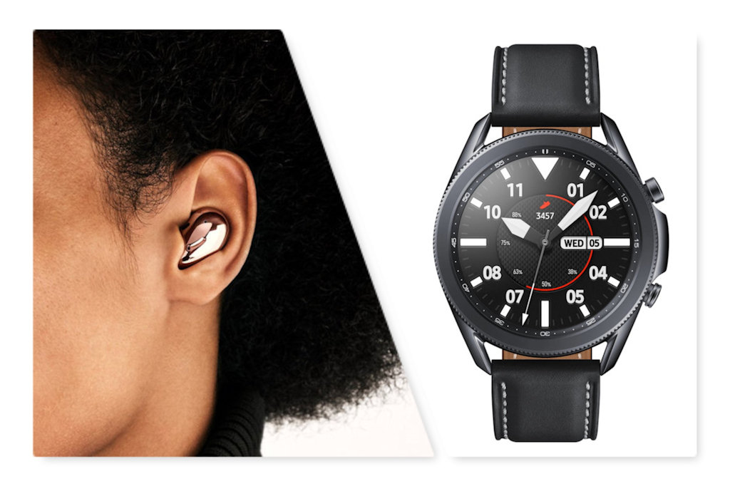 Galaxy Buds Live e Galaxy Watch 3