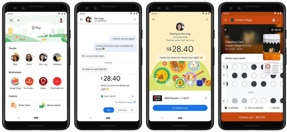 Google Pay dividir conta