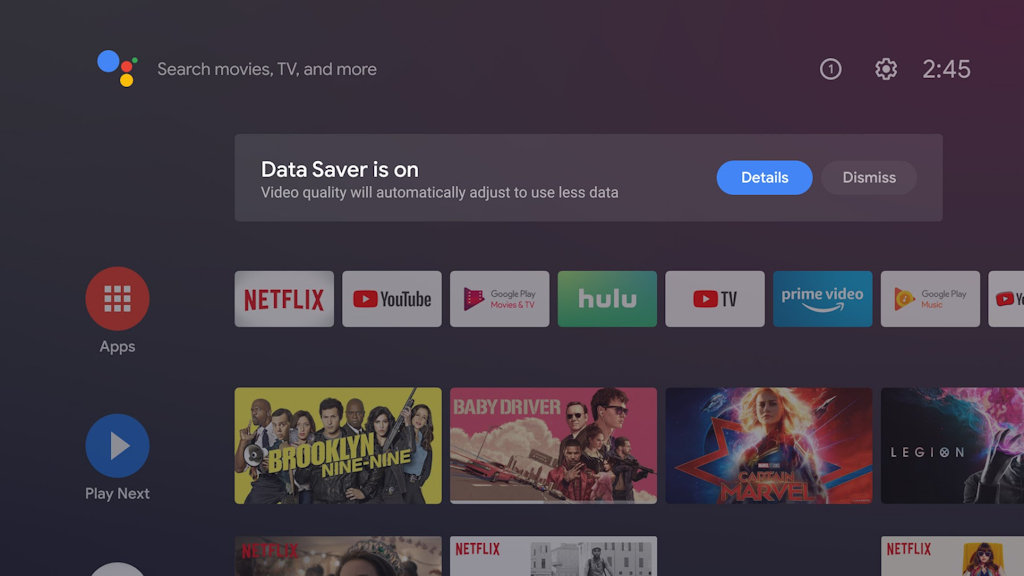Google lança aplicativo para economizar dados de internet do telefone no Android TV