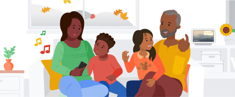Google assistente recursos família