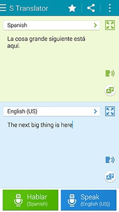 Samsung S Translator