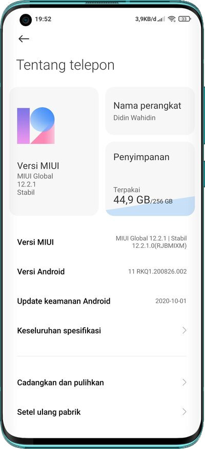 Mi 10 Android 11