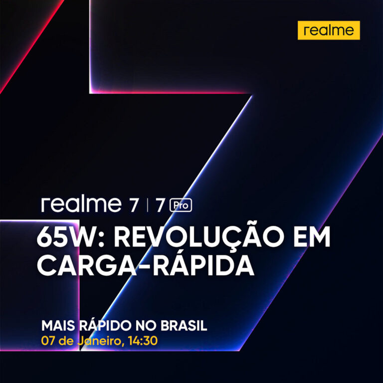 Realme evento brasil janeiro 2021