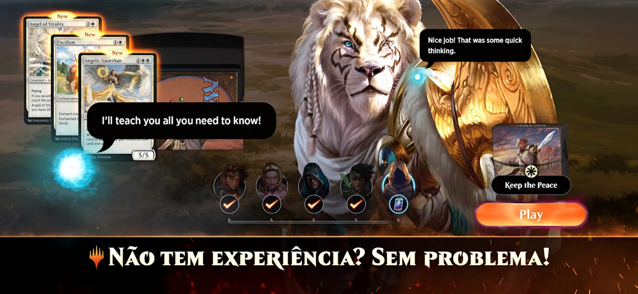 Jogo de cartas Magic: The Gathering Arena está disponível para Android