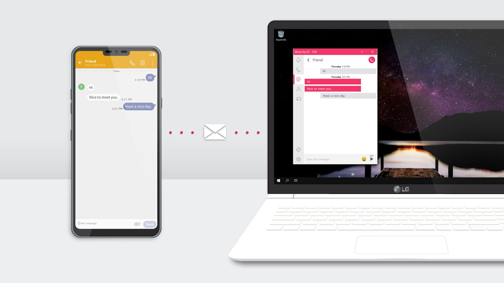 LG lança Virtoo para Windows 10, permite espelhamento de tela, acesso ao conteúdo do smartphone e mais