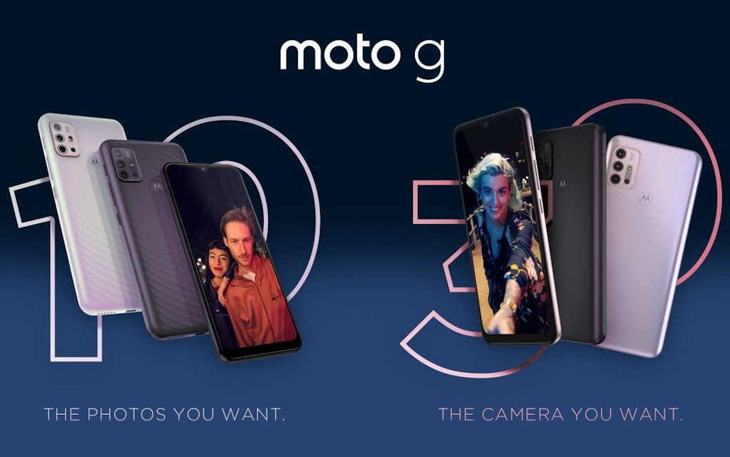 Moto G10 e Moto G30