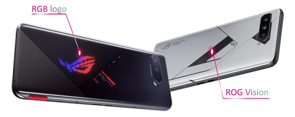 Asus ROG Phone 5 e Asus ROG Phone 5 Ultimate