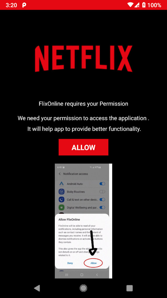 FlixOnline malware