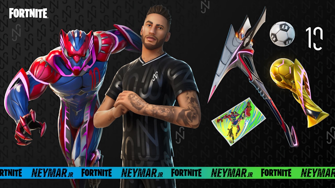 Neymar Jr. em Fortnite