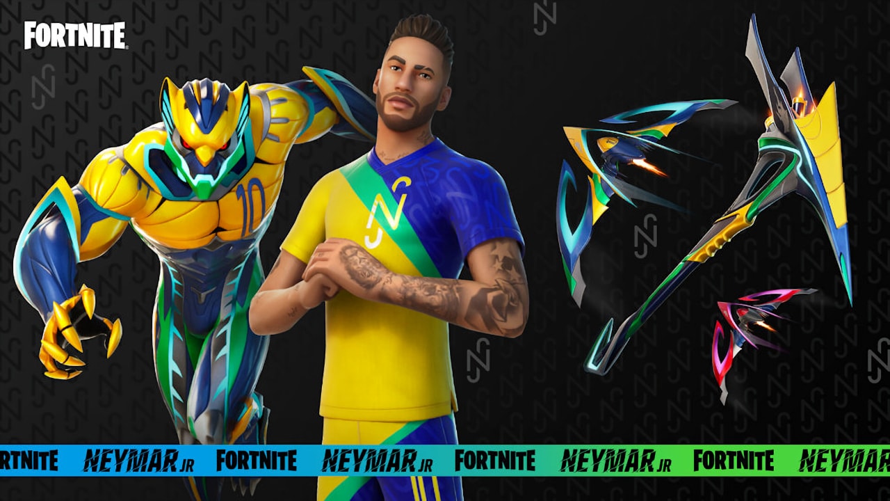 Neymar Jr. em Fortnite