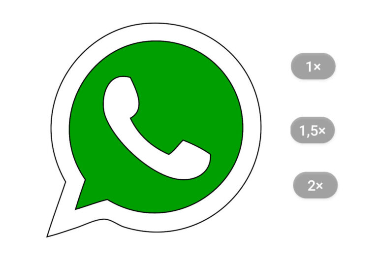WhatsApp recurso para aumentar velocidade de áudio