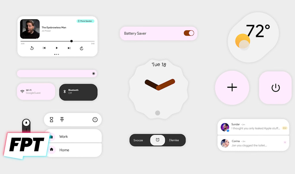 Próxima versão de teste Android 12 deve apresentar novo visual para o sistema
