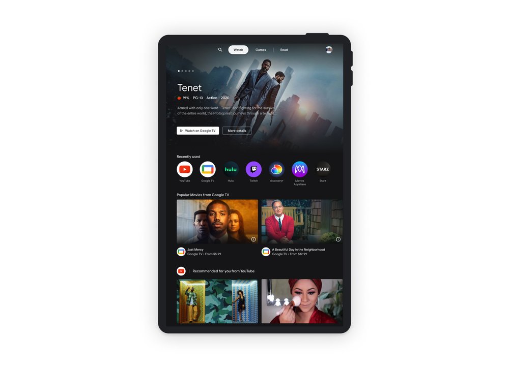 Entertainment Space para tablets Android