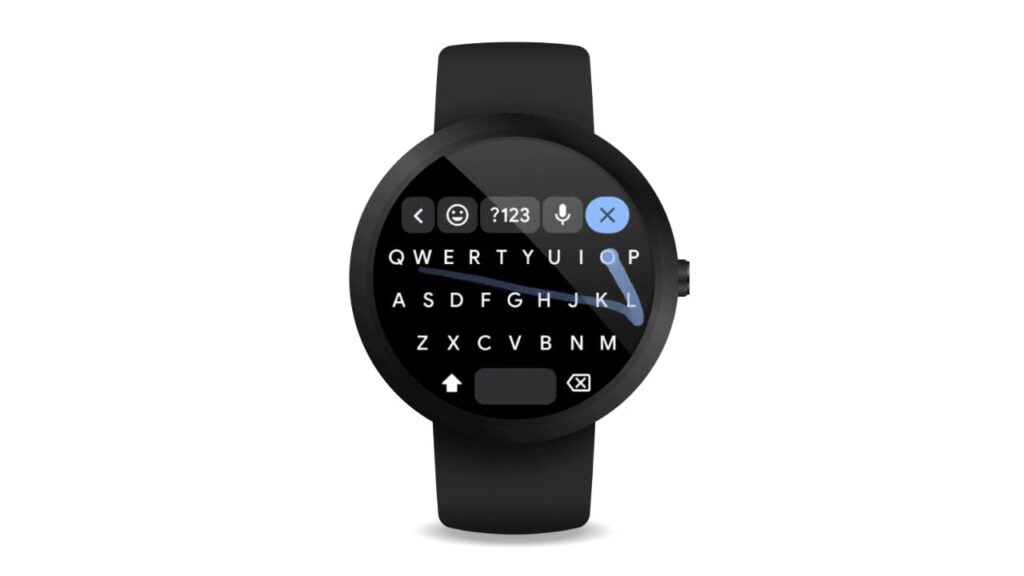 Gboard o teclado do Google Wear OS