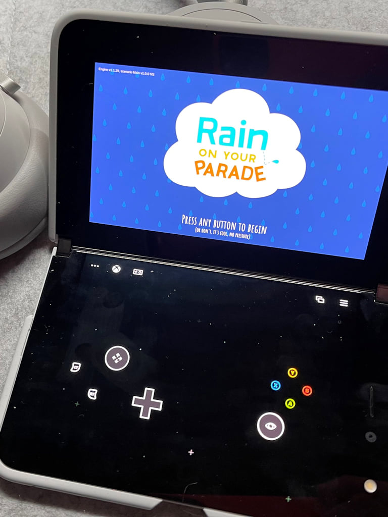 Microsoft Surface Duo app Game Pass com segundo tela como controle