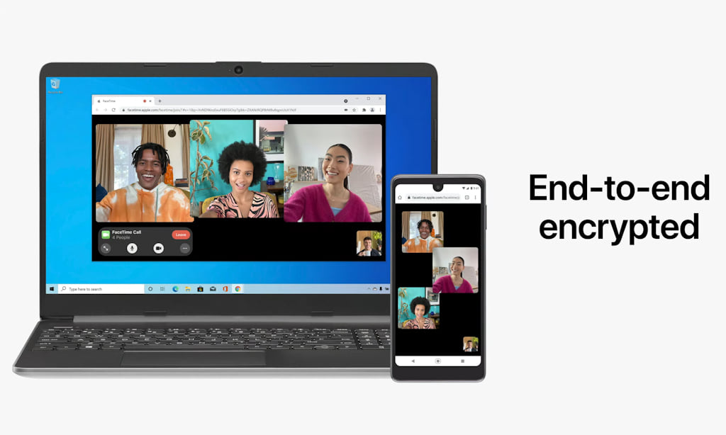 Apple Facetime Android e Windows