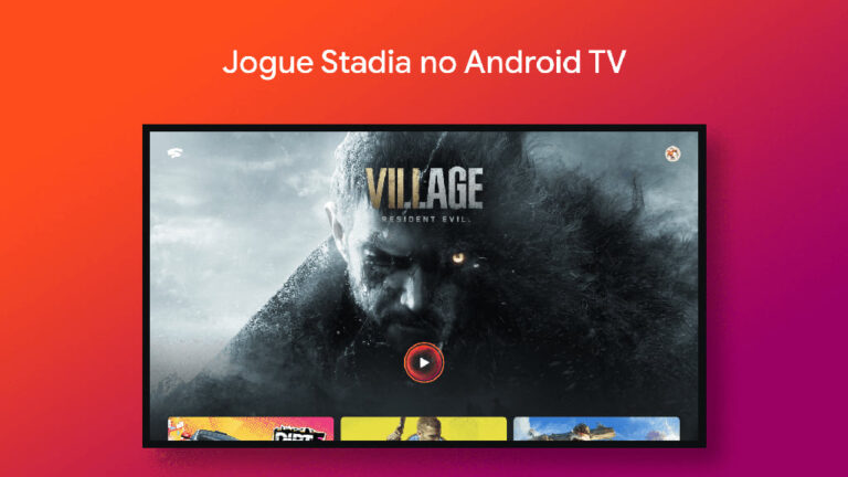 Google Stadia para Android TV e Google TV