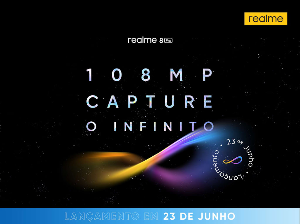 Realme 8 Pro: fabricante revela que modelo chegará ao Brasil e data do evento