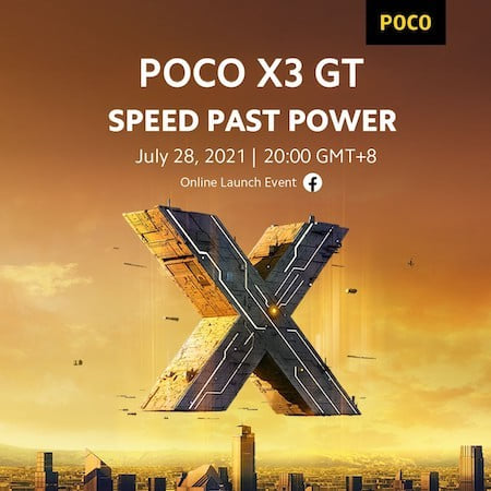 Poco X3 GT Evento