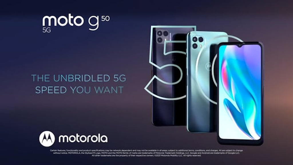 Moto G50 5G é a nova versão com processador Dimensity 700 e design de câmera traseira diferente