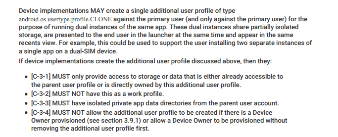 Android 12 duas contas no mesmo aplicativo