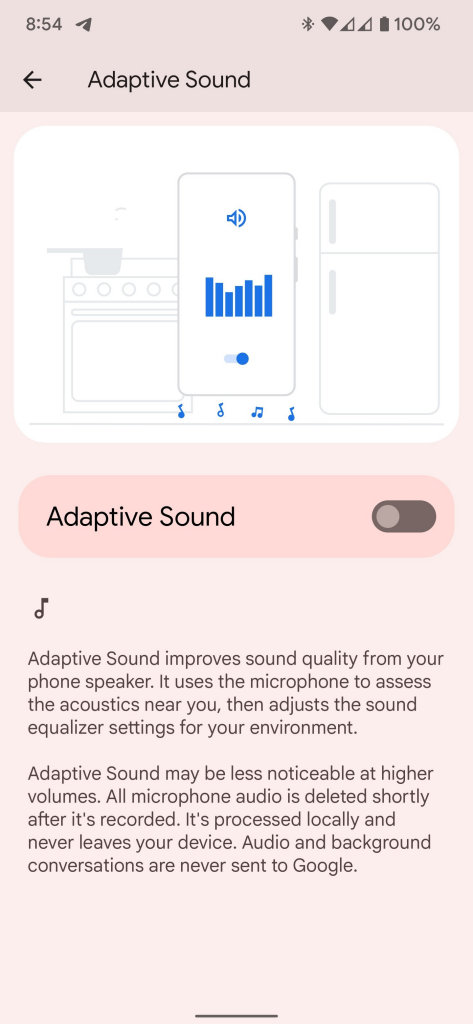 Som Adaptativo (Adaptive Sound)