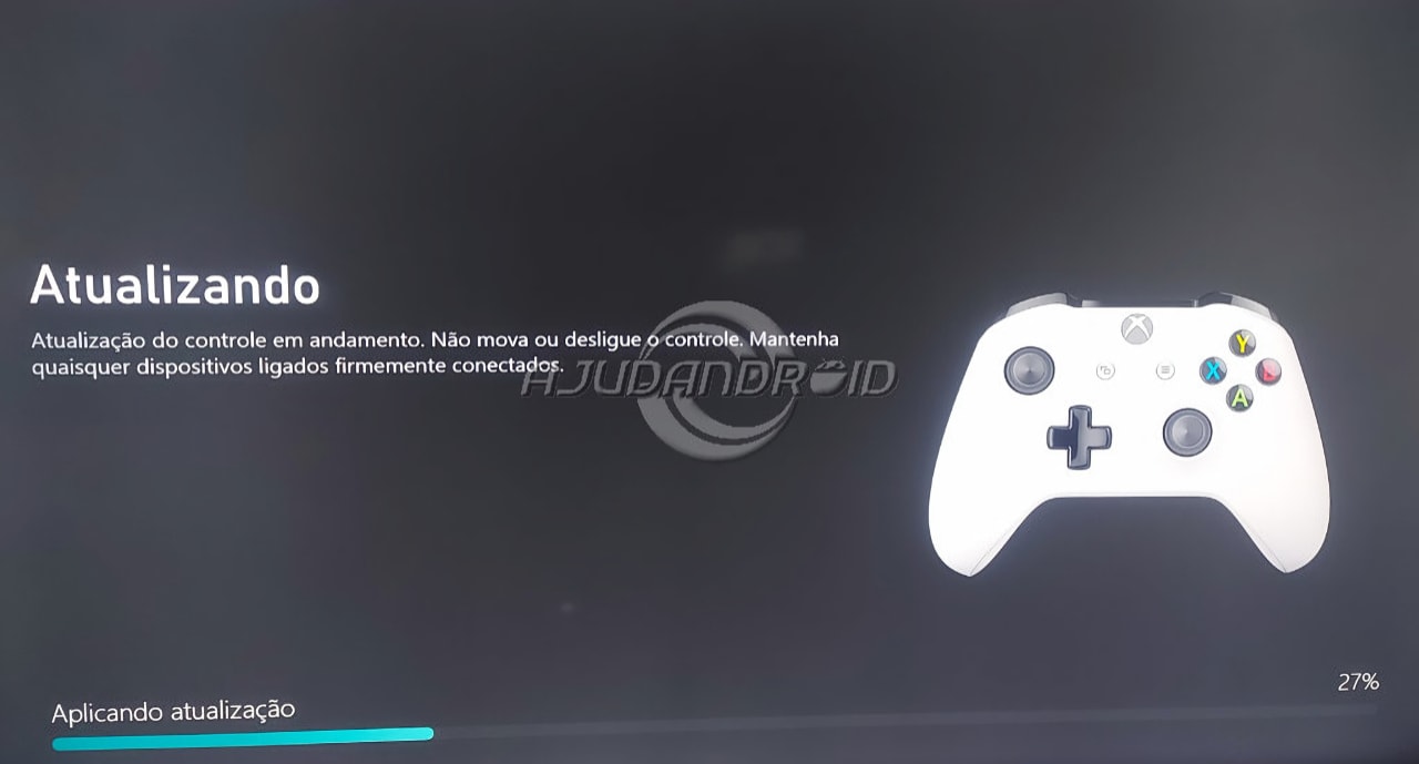 Controle do Xbox atualizar