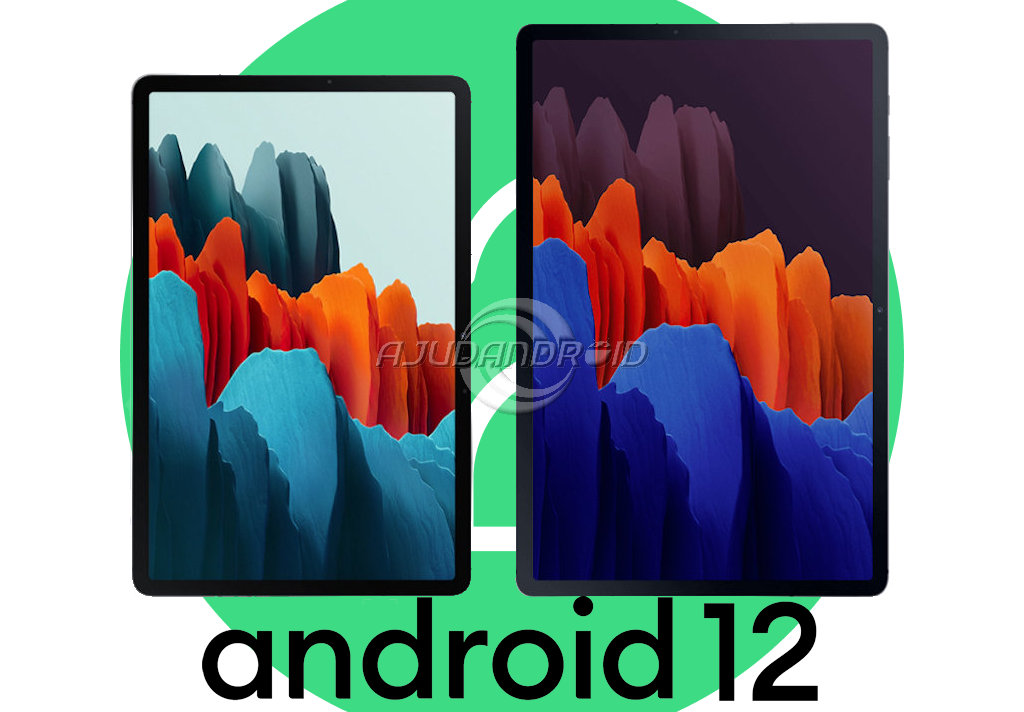 Tablets Samsung Galaxy Tab S7 e Tab S7+ recebem o Android 12
