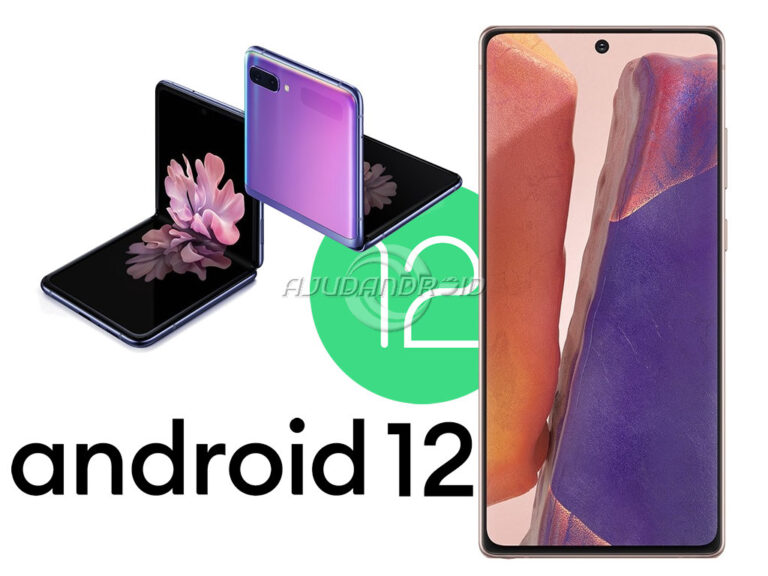 Samsung Galaxy Note 20 e Galaxy Z Flip Android 12