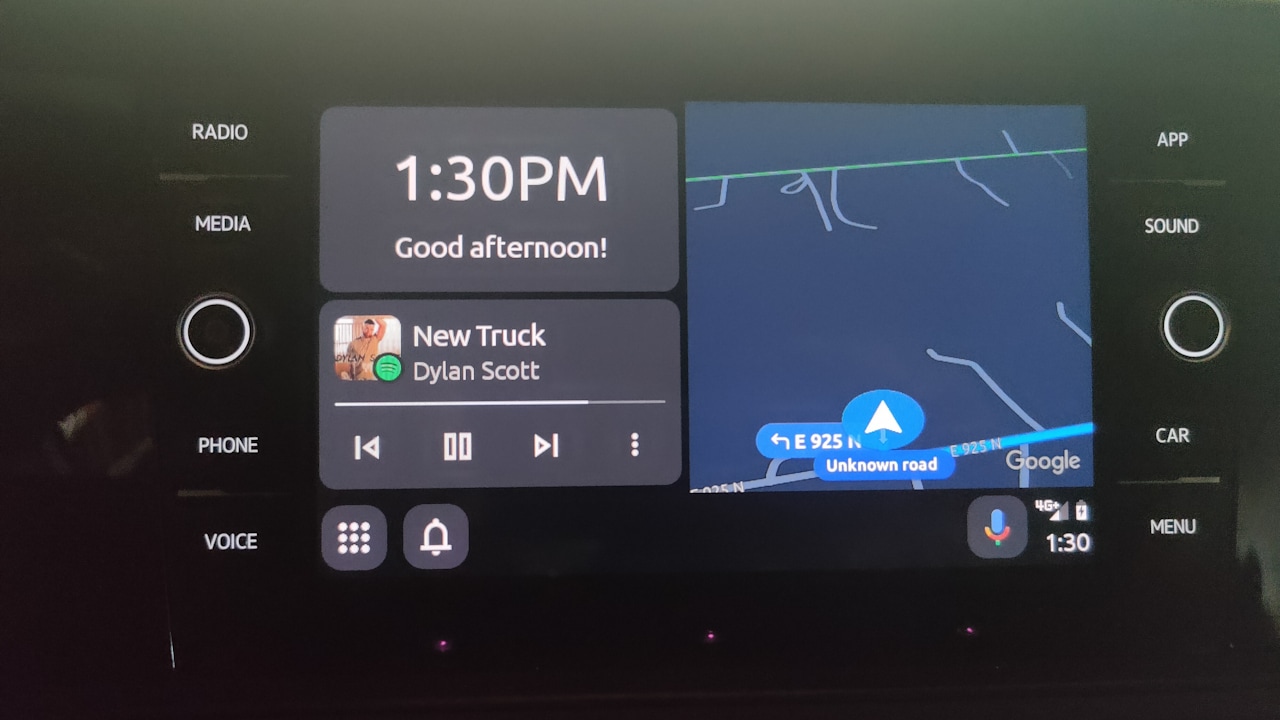Android Auto Visual Coolwalk