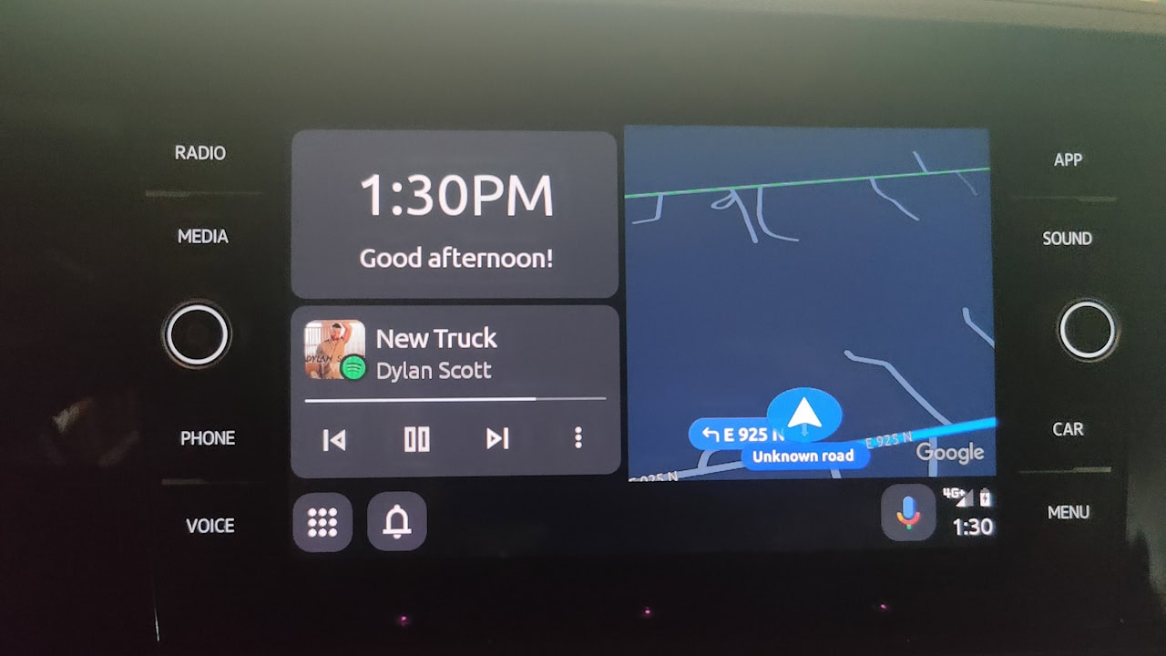 Android Auto Visual Coolwalk