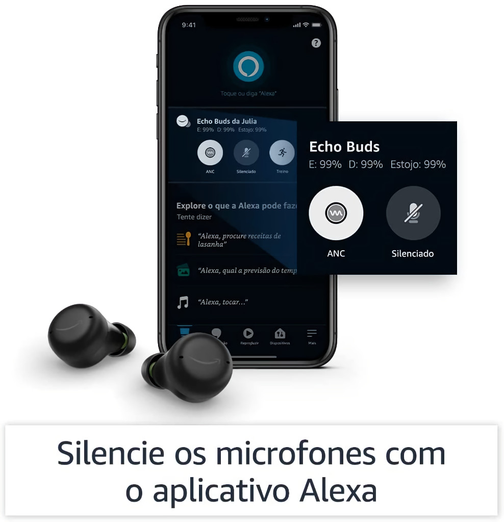 Amazon Echo Buds de 2ª geração