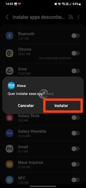 Files do Google instalar apps desconhecidos