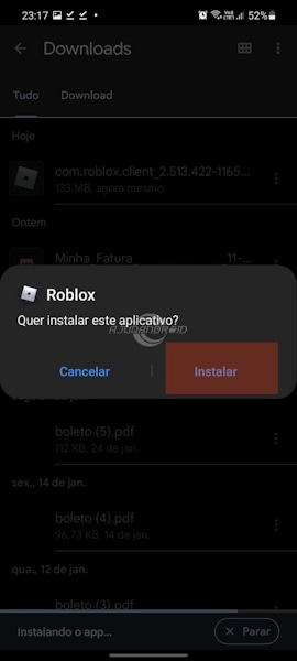 Como instalar APK no Android 11 ou superior
