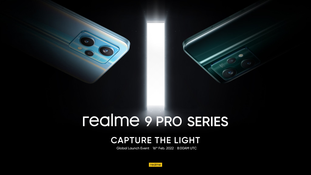 Realme 9 Pro e 9 Pro+ serão anunciados dia 16 de fevereiro