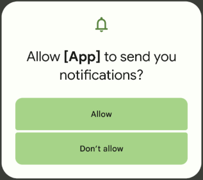 Android 13 permissão para notificações