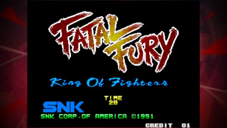Fatal Fury ACA NeoGeo