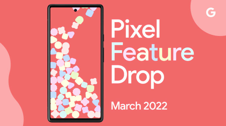 Pixel Feature Drop de março de 2022