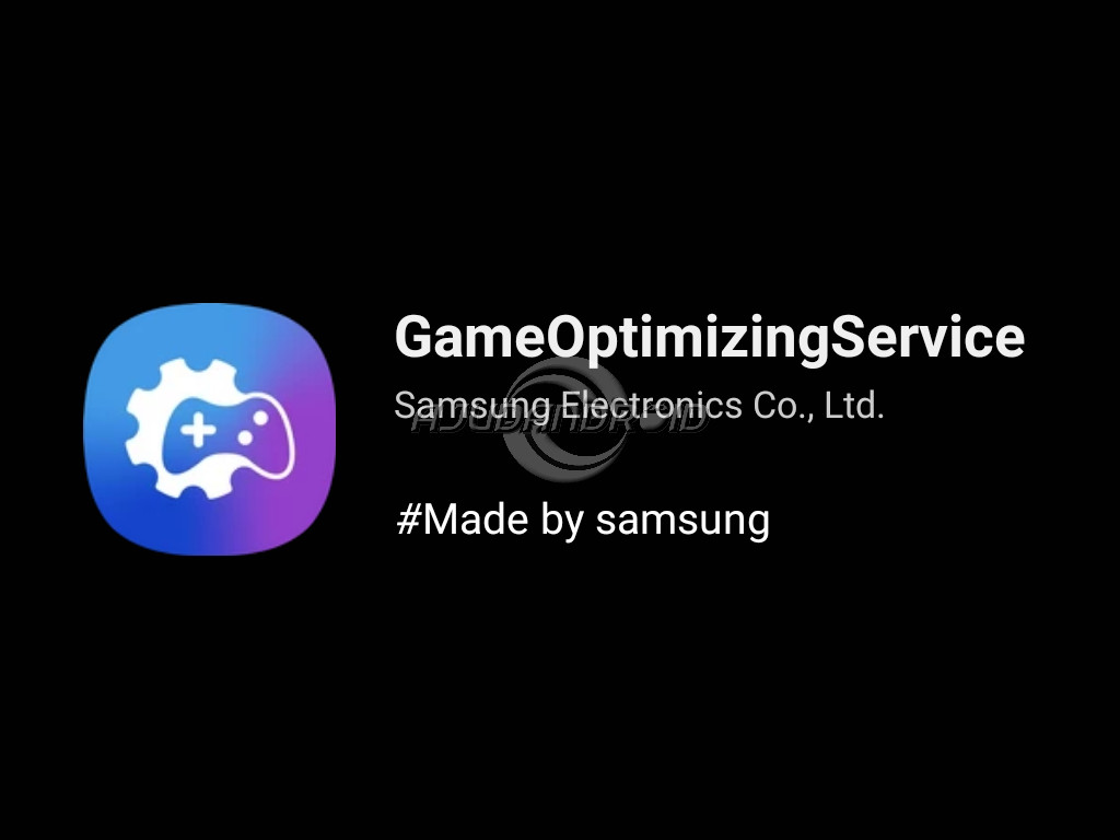 Samsung Game Optimizing Service (GOS)