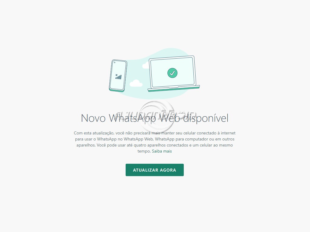 Novo WhatsApp Web permite utilização sem telefone conectado à internet