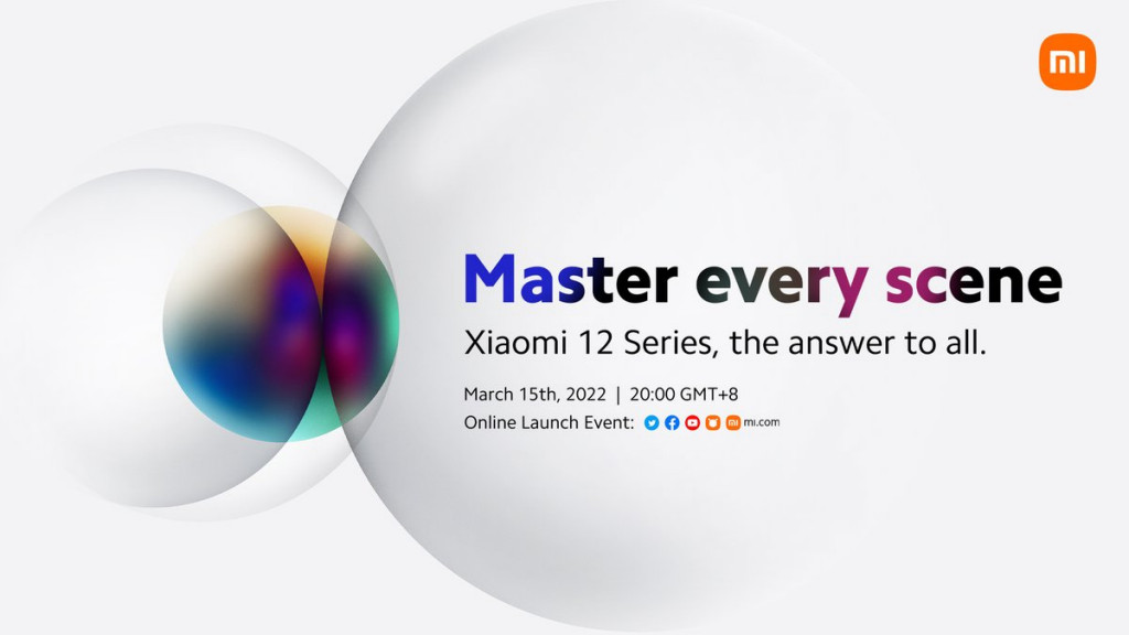 Xiaomi evento para o Xiaomi 12 Global