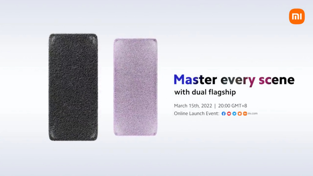Linha Xiaomi 12 Global será anunciada em 15 de março