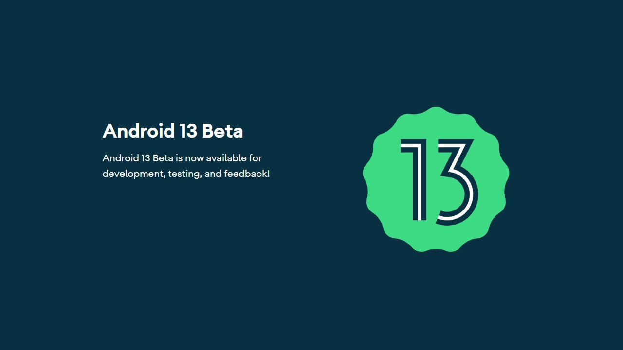 Android 13 Beta