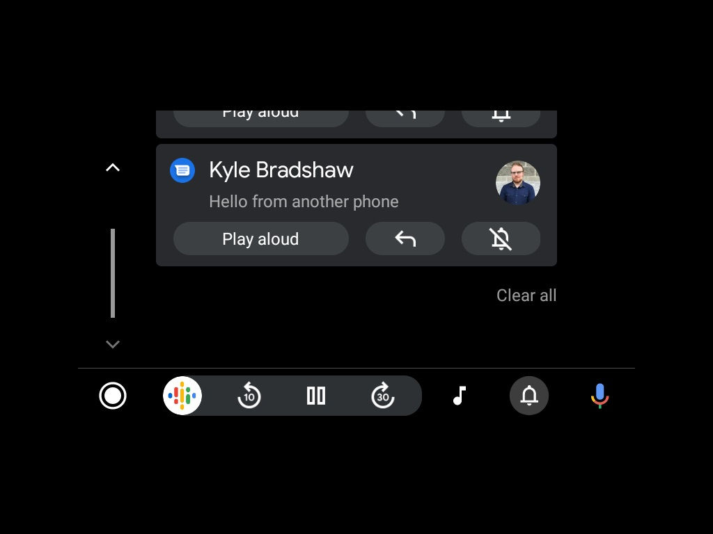 Android Auto resposta rápida para mensagens
